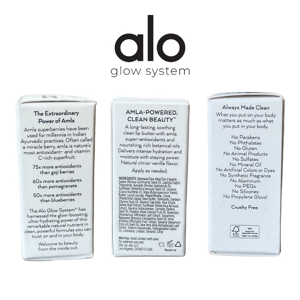 NWT Alo Glow System and Jouer Lip Care Bundle - Picture 2 of 9